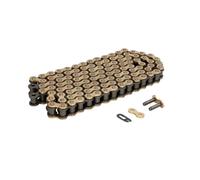 DID 428 NZ Standard Moto Catena Oro/Nero Con 112 Maglie E Chiusura a Clip