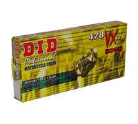 CATENA DID 428VX (Gold & Black) - Lunghezza: 124 maglie con giunto a clip (FJ)
