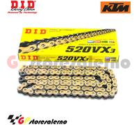 CATENA DID 520 VX3 G&B KTM 250 FRERIDE R 2T 2017