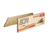 CATENA DID 520ERT3 GOLD & GOLD - LUNGHEZZA: 116 MAGLIE CON GIUNTO A CLIP RJ