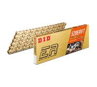 CATENA DID 520ERVT (Gold & Gold) - Lunghezza: 130 maglie con giunto a rivetto...