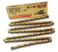 CATENA DID 520MX (Gold & Black) 120 maglie per HUSABERG FC 6 SPEED 501 1997-1999