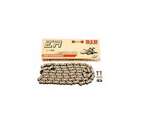 CATENA DID 520MX (Gold & Black) - Lunghezza: 118 maglie con giunto a clip (RJ)