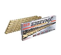CATENA DID 520ZVM-X (Gold & Gold) - Lunghezza: 100 maglie con giunto a rivetto (ZJ)