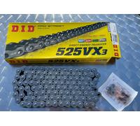 Catena Trasmissione DID X-ring 525VX3/108 con chiusura a Rivetto