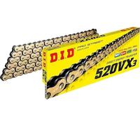 Catena DID 525VX3-120 maglie giunto a rivetto X-Ring 400/1000 Honda Suzuki