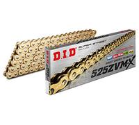 CATENA DID 525ZVM-X (Gold & Gold) - Lunghezza: 116 maglie con giunto a rivetto (ZJ)