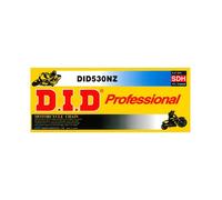 CATENA DID 530NZ (Black & Black) - Lunghezza: 110 maglie con giunto a clip (FJ)