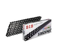 CATENA DID 530ZVM-X BLACK - Lunghezza: 120 maglie con giunto a rivetto (ZJ)