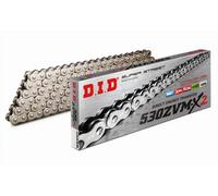 Catena DID X-Ring 530ZVM-X2 118 Maglie Argento (5/8 x 3/8 x 10,16)