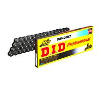 DID 428 NZ Standard Moto Catena Nero Con 142 Maglie E Chiusura a Clip
