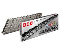 DID - Catena 520 ZVMX, 104 denti (X-ring), aperta con chiusura a rivetto