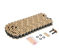 D.I.D Racing Chain Catena trasmissione 530VX3 X-Ring Oro/Nera 120 maglie Chiusura a rivetto