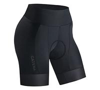 Catena Donna Pantaloncini da Ciclismo con 3D Imbottiti Compressivo Traspiranti Pantaloni per Ciclista MTB Equitazione Sportivi Fitness
