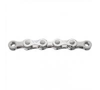 Catena E-Bike 8v 122 Maglie Antiruggine EPT Argento con X-Bridge - Massima Durata e Cambiata Perfetta