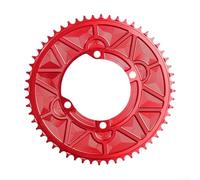 Catena efficiente per bici da strada, BCD110 mm, design a chiusura singola, in lega di alluminio con forma innovativa del dente (42T)