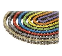 CATENA EK RD 428 SHDR 132 MAGLIE SENZA O-RING ROSSO
