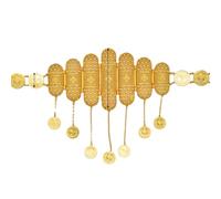 Catena etnica turca della cinghia della moneta delle donne per le catene mediorientali del ventre di nozze di Dubai, Length 103 cm, Metallo Metallo Esotico