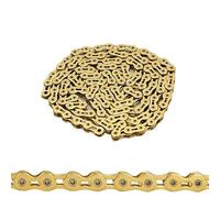 Catena For Bicicletta Catene A Velocità Singola K1 Fixed Gear BMX Z1 Bicicletta 1/2"x1/8" 3/32" 112 Maglie(K1SL wide Golden)