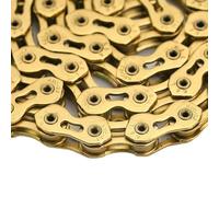 Catena For Bicicletta Catene A Velocità Singola K1 Fixed Gear BMX Z1 Bicicletta 1/2"x1/8" 3/32" 112 Maglie(S1 wide Golden)
