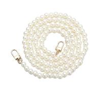 Catena for borse 8/10mm Cinturino con perle for borse Manici for borse Sostituzione borsa fai-da-te Catena lunga con perline for cinghie for borse a tracolla Catena for borse con perle(120cm10mm)