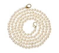 Catena for borse 8/10mm Cinturino con perle for borse Manici for borse Sostituzione borsa fai-da-te Catena lunga con perline for cinghie for borse a tracolla Catena for borse con perle(115cm8mm)