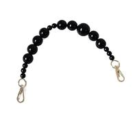 Catena for borsetta Catena for accessori for borse da donna Catena for accessori in resina acrilica a contrasto nero Parti for polsini artigianali Catene for manici for borse di ricambio for donne Cat