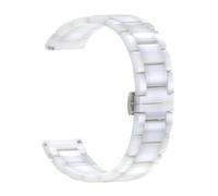 Catena for Orologio Intelligente con Cinturino in Ceramica da 20 mm, 22 mm e 24 mm, Adatta Sia for Uomini Che for Donne(White_20mm)