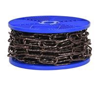 Catena genovese filo ritorto Ø 3,5 mm, interno maglia mm 38x12, 15 mt, bronzata