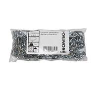 Catena genovese pretagliata Ø 4 mm. in acciaio zincato 2,5 mt.