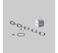 CATENA GENOVESE SU BOBINA n°18 (3.5 mm) PxH 20x7.5 bobina 60 mt (Rotolo 1)