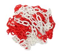 Catena in PVC bianco/rossa lunghezza 25 m