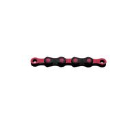 CATENA KMC DLC12 WAXED 12 VELOCITÀ 126 MAGLIE NERO ROSA PER BICICLETTA