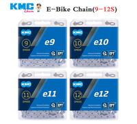 Catena KMC E-Bike E9 E10 E11 E12, Catene per Bicicletta 9s 10s 11s 12s, Parti E-Bike 130/136 Maglie, Antiruggine, Componenti per Bicicletta Elettrica Sportiva