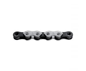 CATENA KMC K1 WIDE 1V SINGLE SPEED 110 MAGLIE ARGENTO NERO BMX MTB DOPPIA MISURA