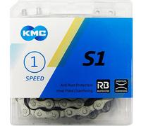 Catena KMC S1 WIDE RB 1 velocità singola catena 112 maglie 1/2 x 1/8 pollici ...