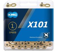 Catena KMC X101 1 velocità BMX treno fisso cambio mozzo 112 maglie oro 1/2x1/8
