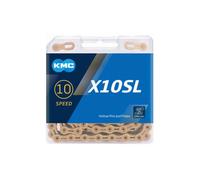 KMC Cadena X10 SL Ti-N 114 ESLABONES 10V. Oro