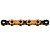 Catena KMC X11SL Ti-N 118 maglie 11 velocità oro/nero a perno cavo