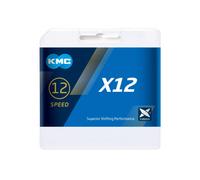Catena KMC X-12 12V 126 maglie argento