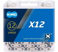 CATENA KMC X12 SILVER/NERO 12 VELOCITA' 116 MAGLIE