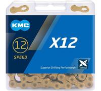 KMC X12 Ti-N Chain - 12-speed - gold taglia unica