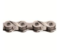 CATENA KMC X8 8 VELOCITÀ 114 MAGLIE ARGENTO COMPLETA MISSINGLINK PER BICICLETTA