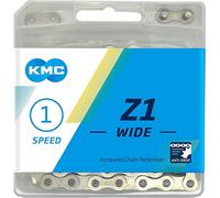 Catena KMC Z1 WIDE 112 maglie single speed 1/2x1/8 argento cambio mozzo BMX