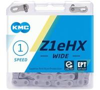 Catena KMC Z1eHX WIDE EPT 1 velocità 112 maglie single speed e-bike argento 1...