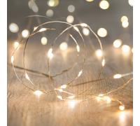 Catena LED 20 LED bianco caldo interno timer Goobay I-LED-CHAIN20T
