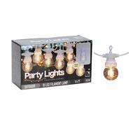 CATENA LINEARE A LED 'PARTY LIGHTS' 10 LED - 9,5 mt - BricoGo
