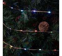 CATENA LINEARE MICRO LUCI A LED SERIE 'M-MH' 400 LED RGB - 24 MT (24+4) - DF 80