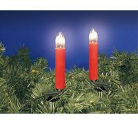 Catena Luci 30T.Rot Accessori di Natale Tannenbaumdekoration Decorazione