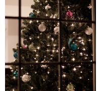 Catena Luci Leuchtkette Lichtdraht 180x LED Batteria Luci Decorative Natale